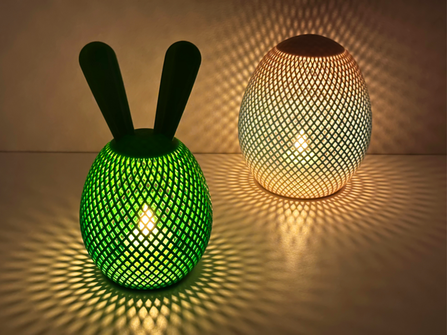 Osterhasen-Ei-LED-Set – Leuchtende Osterzauber für dein Zuhause