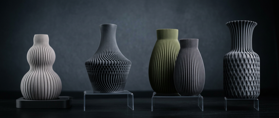 4 neue Unikatoria Designvasen: Nimbus, Lucid, Obscura, Juno