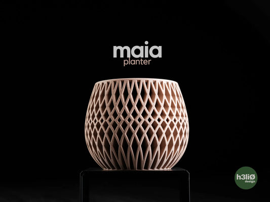 Maia Pflanzgefäß – Modernes Design im filigranen Gitter-Look