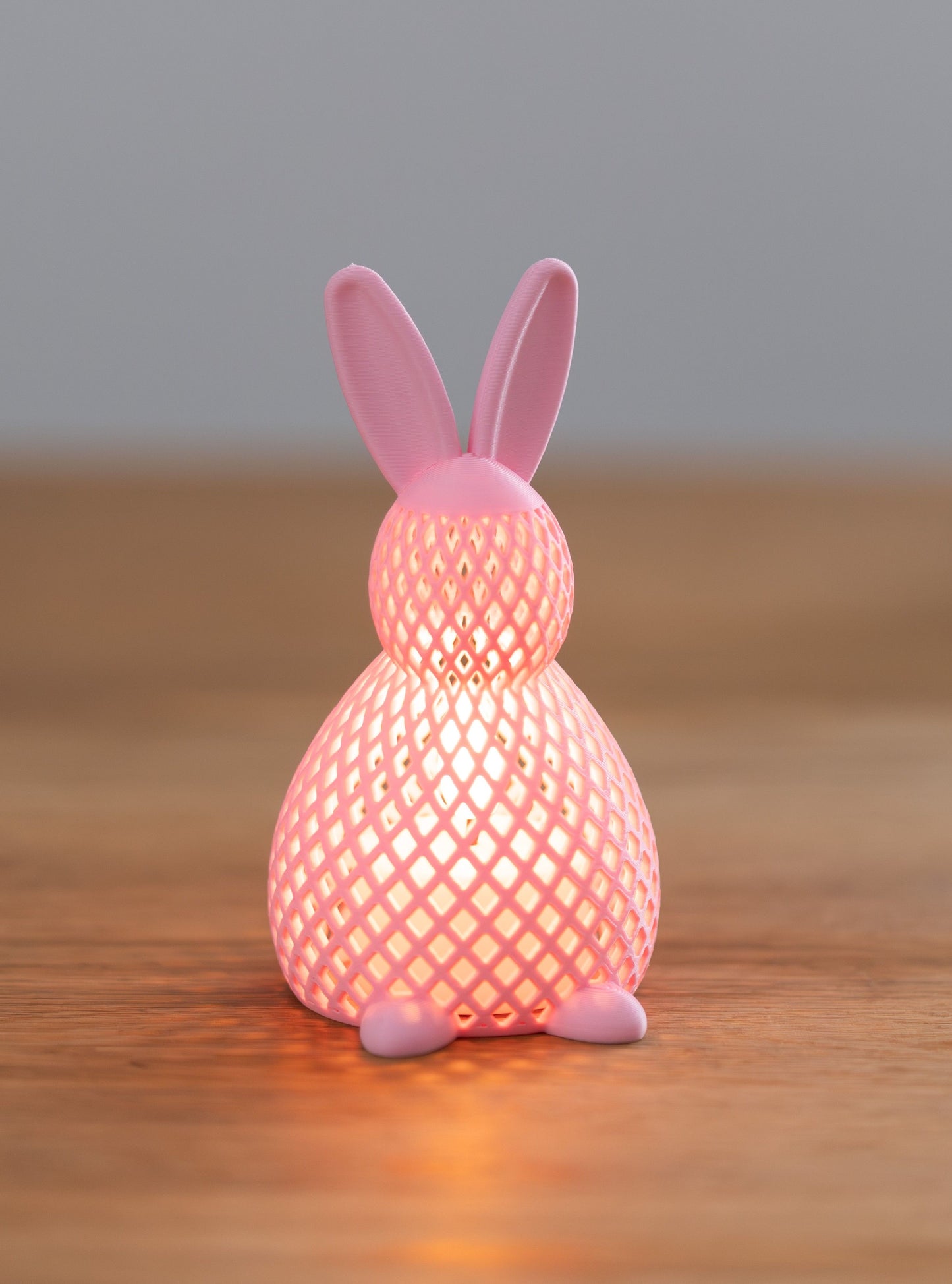 Deko-Hasen-Teelichter 3er-Set – Süße Lichter für frühlingshafte Stimmung