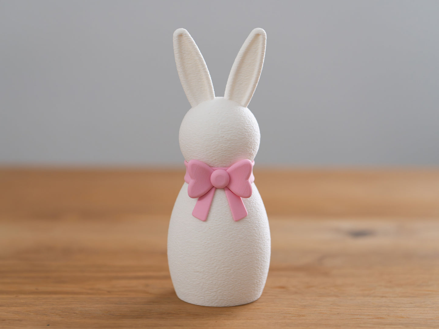 Dekohasen mit Schleife 3er-Set – Niedliche Frühlingsboten für festliche Tische