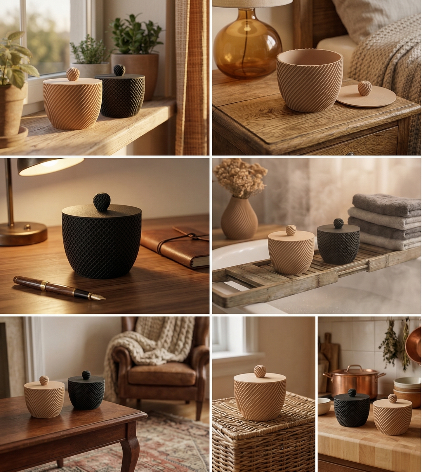 Dekodose mit Deckel – Stilvolle Aufbewahrung für kleine Schätze