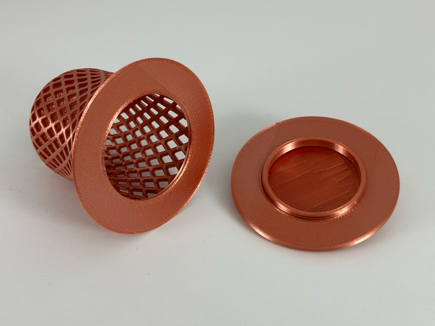 Weihnachtsglocken Mesh 3er-Set – Gitterartige 3D-Deko für festliche Klangwelten