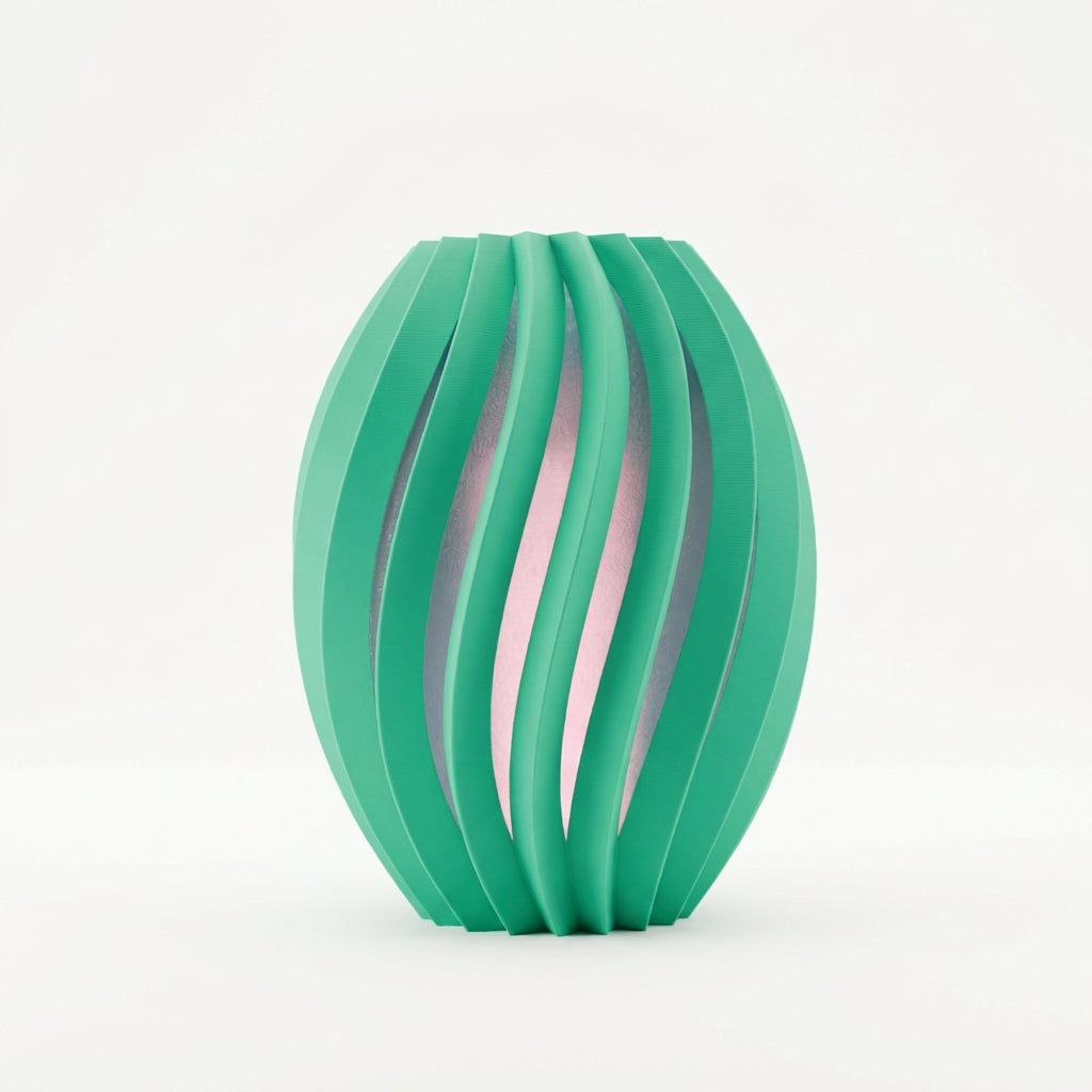 Twist Flow dynamische, modulare Design-Spiral-Lampe