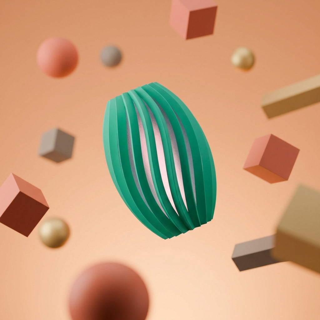 Twist Flow dynamische, modulare Design-Spiral-Lampe