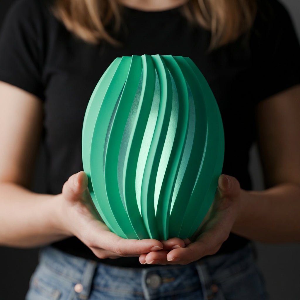 Twist Flow dynamische, modulare Design-Spiral-Lampe