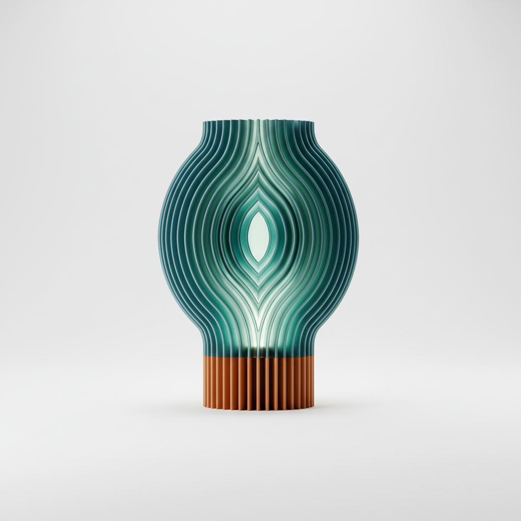 Wavecore Lamp – Wellenförmiges Licht für dynamische Akzente