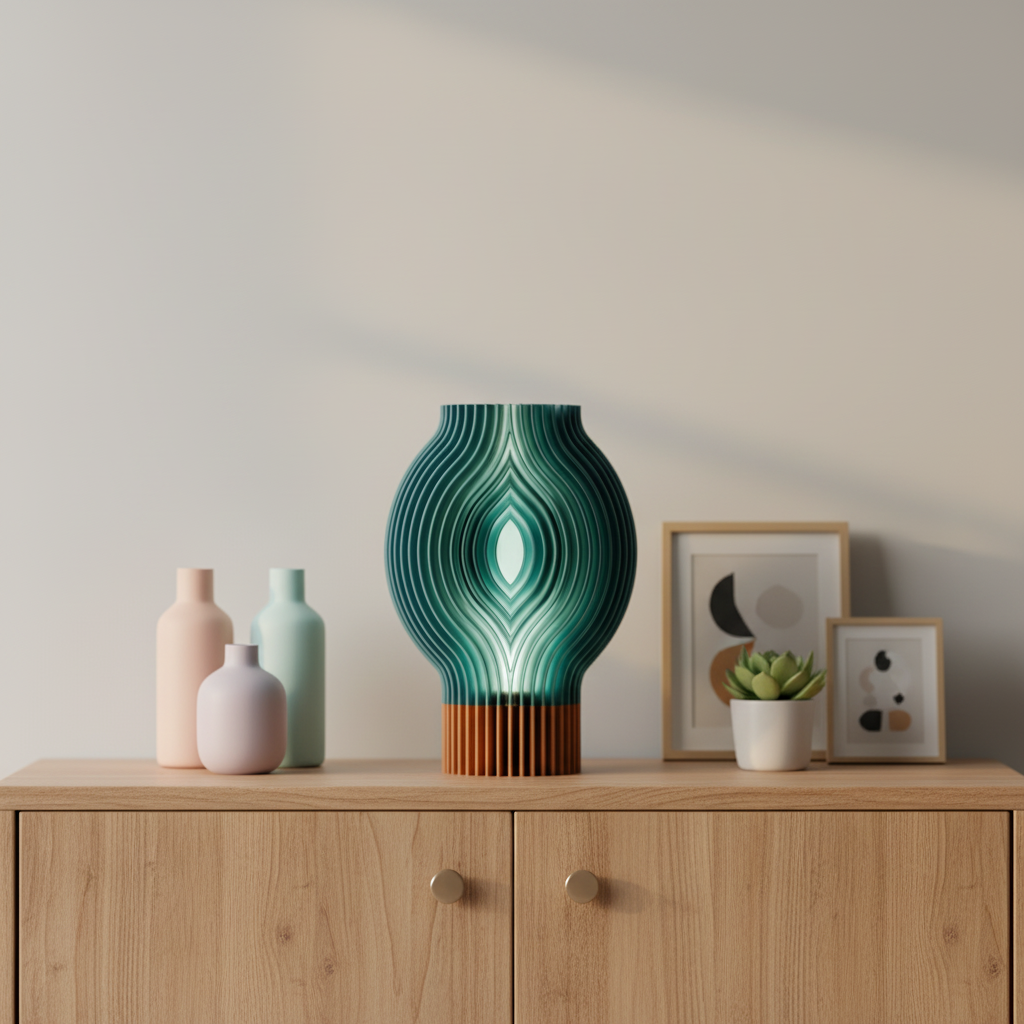 Wavecore Lamp – Wellenförmiges Licht für dynamische Akzente