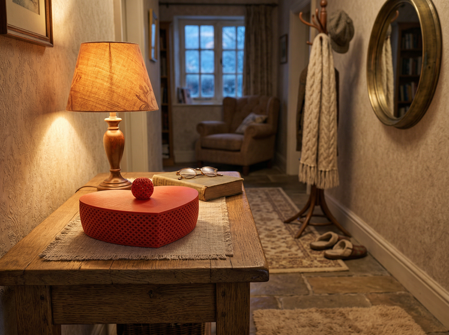 Herzförmige Aufbewahrungsbox – Liebesvolle Schatulle für Kostbarkeiten