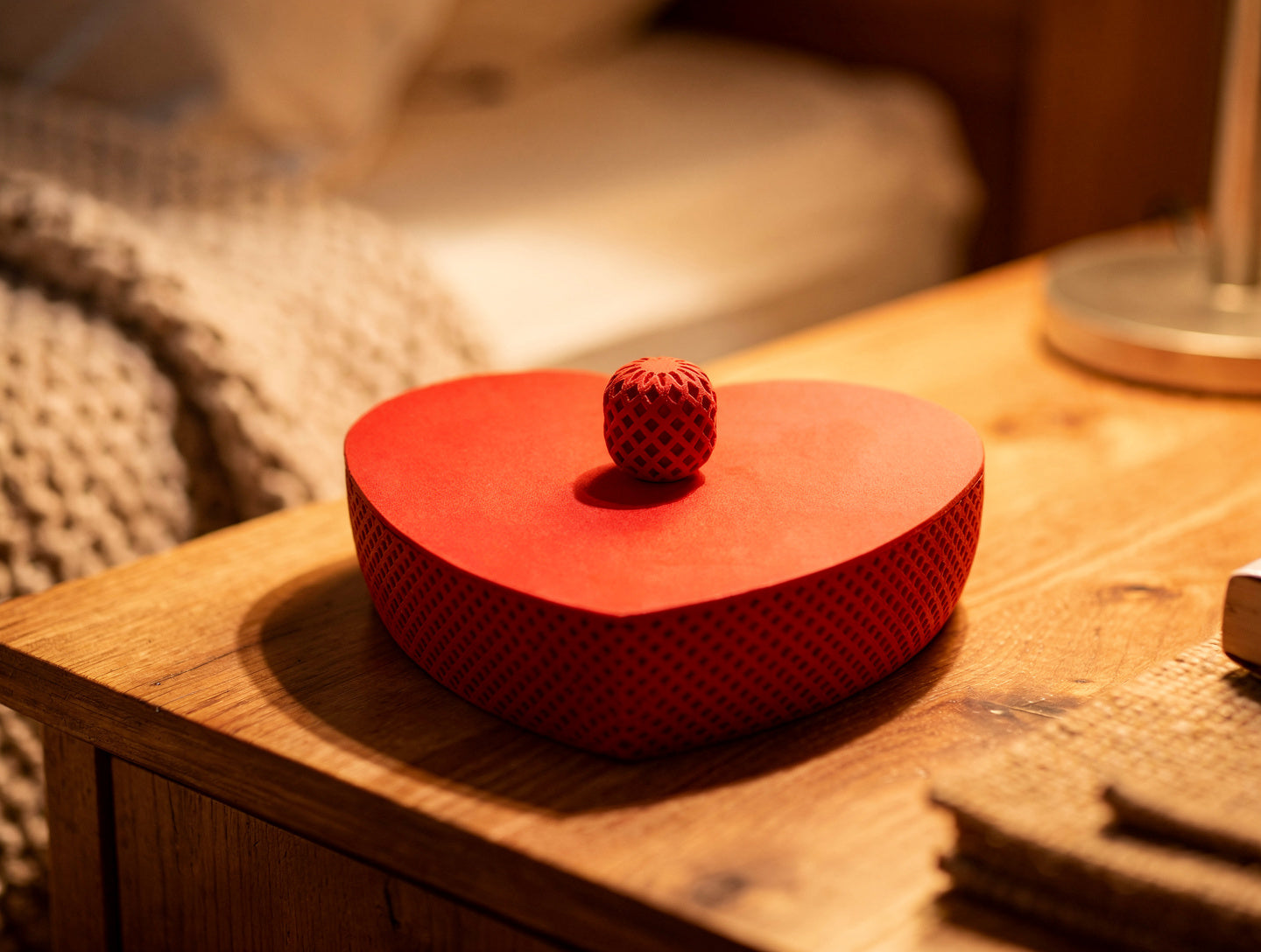 Herzförmige Aufbewahrungsbox – Liebesvolle Schatulle für Kostbarkeiten