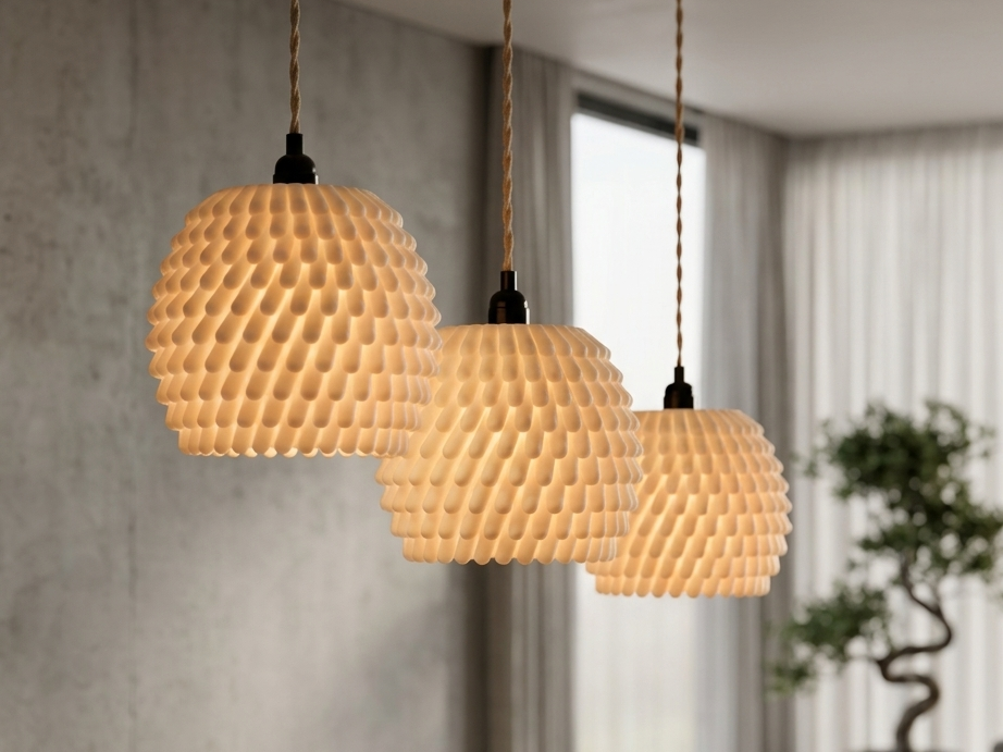 Anemone Glow Hängeleuchte – Organisches Design trifft warmes Licht