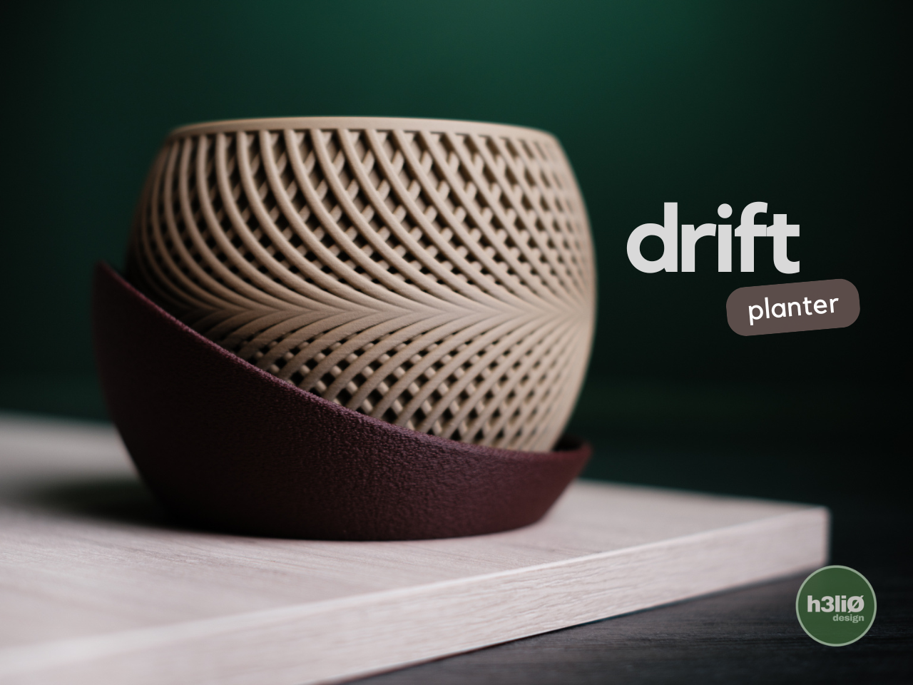 Drift Pflanzgefäß – Organisches Design für deine grünen Schützlinge