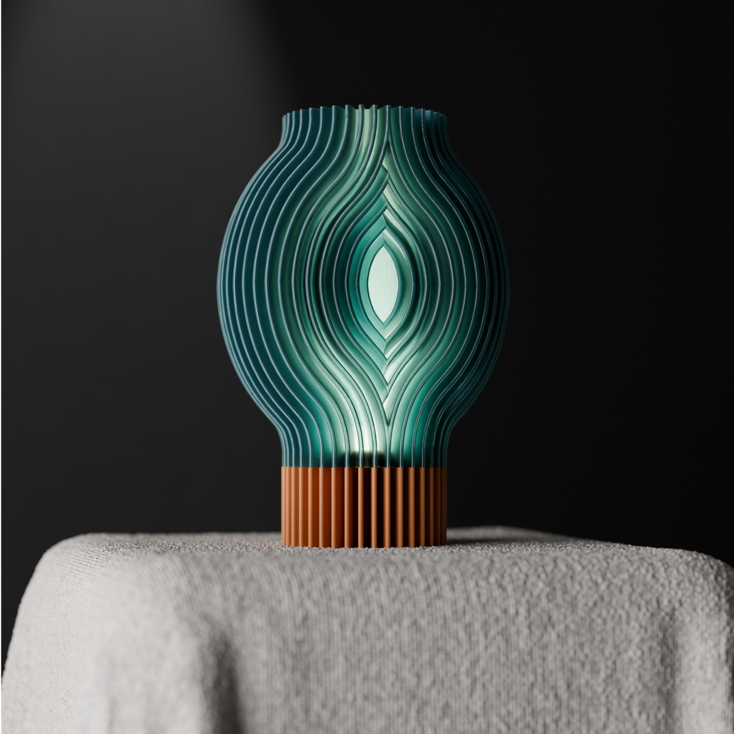 Wavecore Lamp – Wellenförmiges Licht für dynamische Akzente