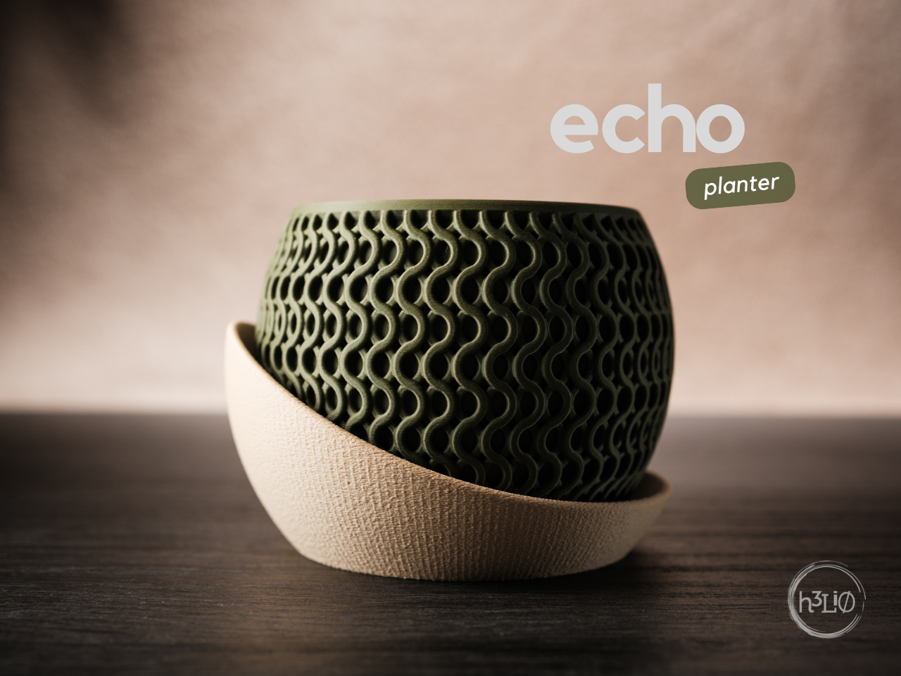 Echo Pflanzgefäß – Minimalistisches Design mit erhöhter Eleganz