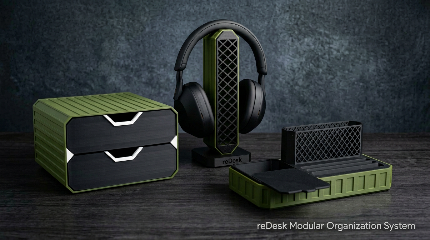 reDesk Set – Komplettpaket für modulares Desk-Management