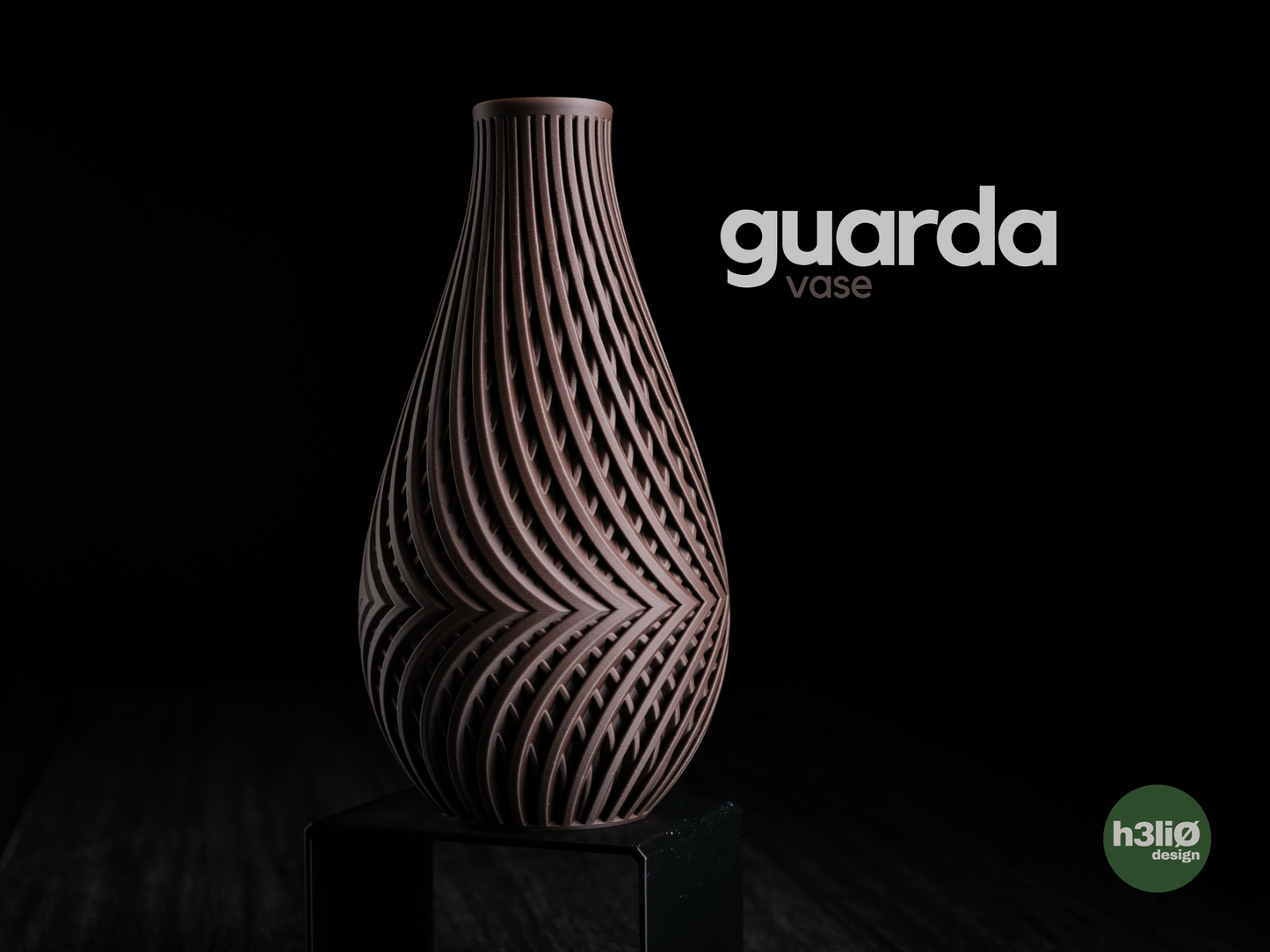 Guarda Vase – Minimalistische Eleganz mit markanter Struktur