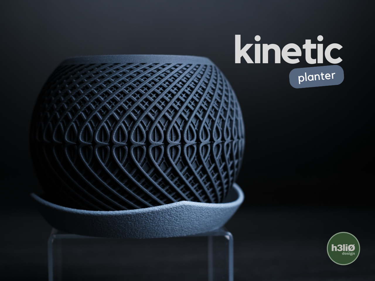 Kinetic Pflanzgefäß – Dynamische Grün-Oase für dein Heim