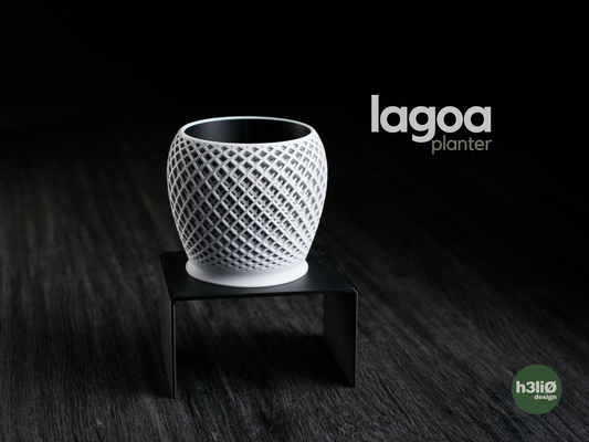 Lagoa Pflanzgefäß – Filigranes Design für moderne Pflanzenarrangements