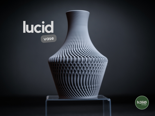Lucid Vase – Klarer Glanz für Blumen und Deko